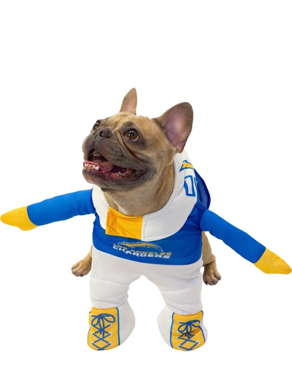 NFL Los Angeles Chargers Blue,‎ White & Yellow Dog Outfit